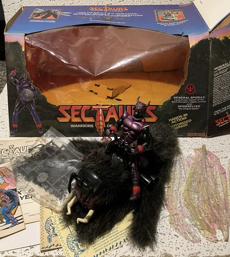 Sectaurs general spidrax and - spidrax,