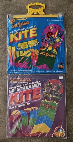 Vintage 1980s sectaurs - 2x,